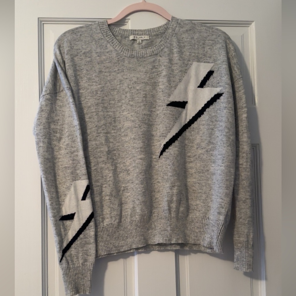 Size small lighting bolt sweater